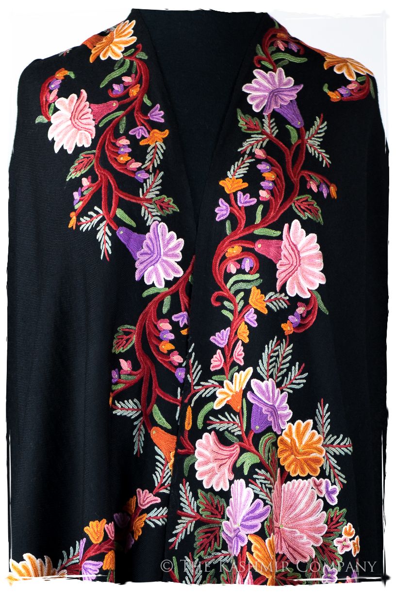 Fosetté de Frontierè Jardin Mascarade Shawl