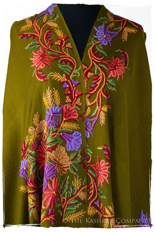 Noémie de Frontierè Jardin Mascarade Shawl