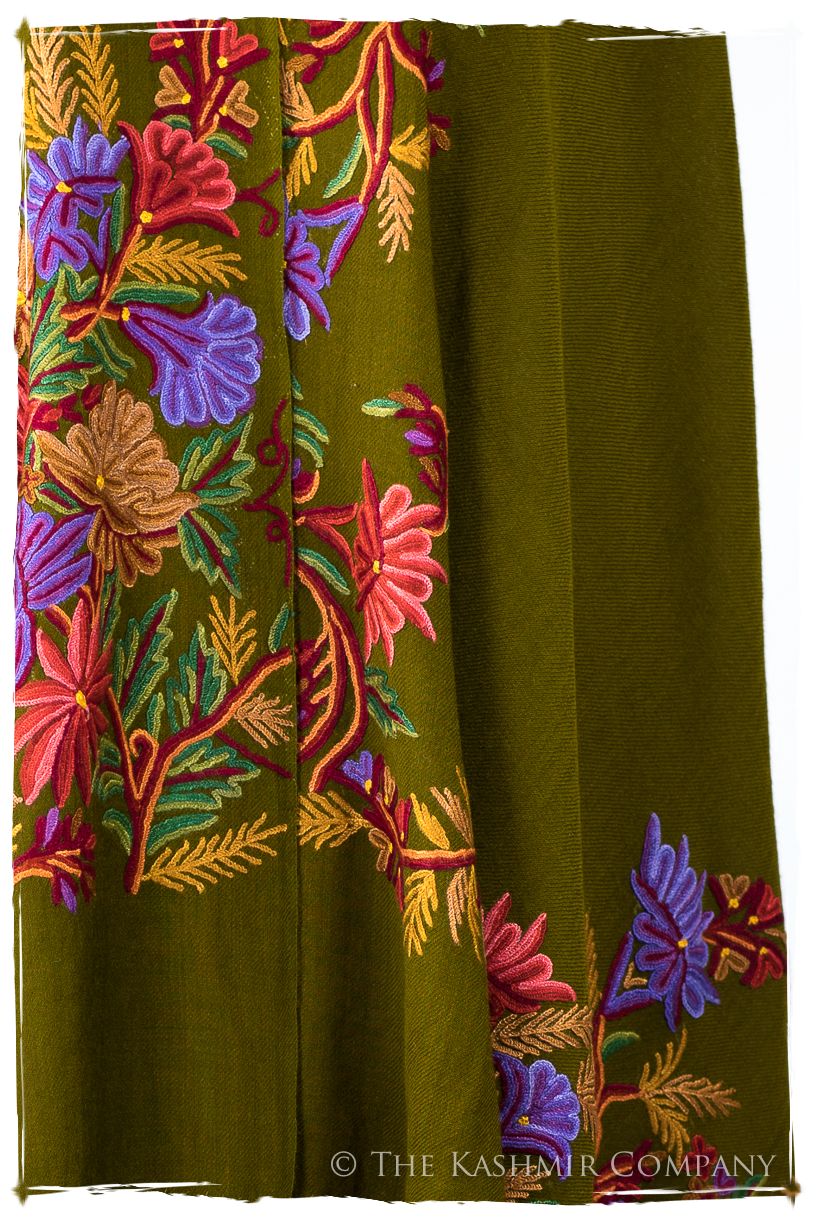 Noémie de Frontierè Jardin Mascarade Shawl