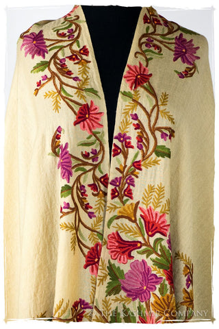 Gabrielle de Frontierè Jardin Mascarade Shawl