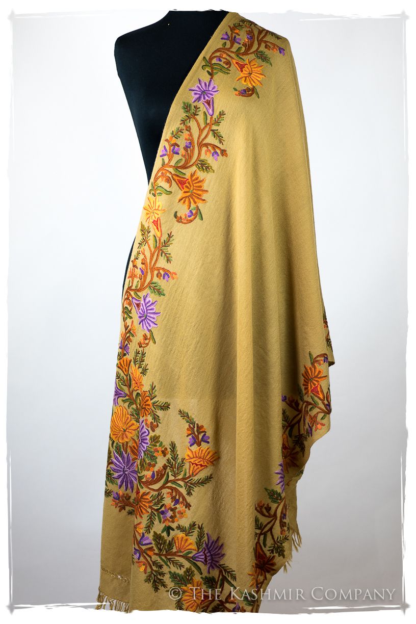 Jeanne de Frontierè Jardin Mascarade Shawl