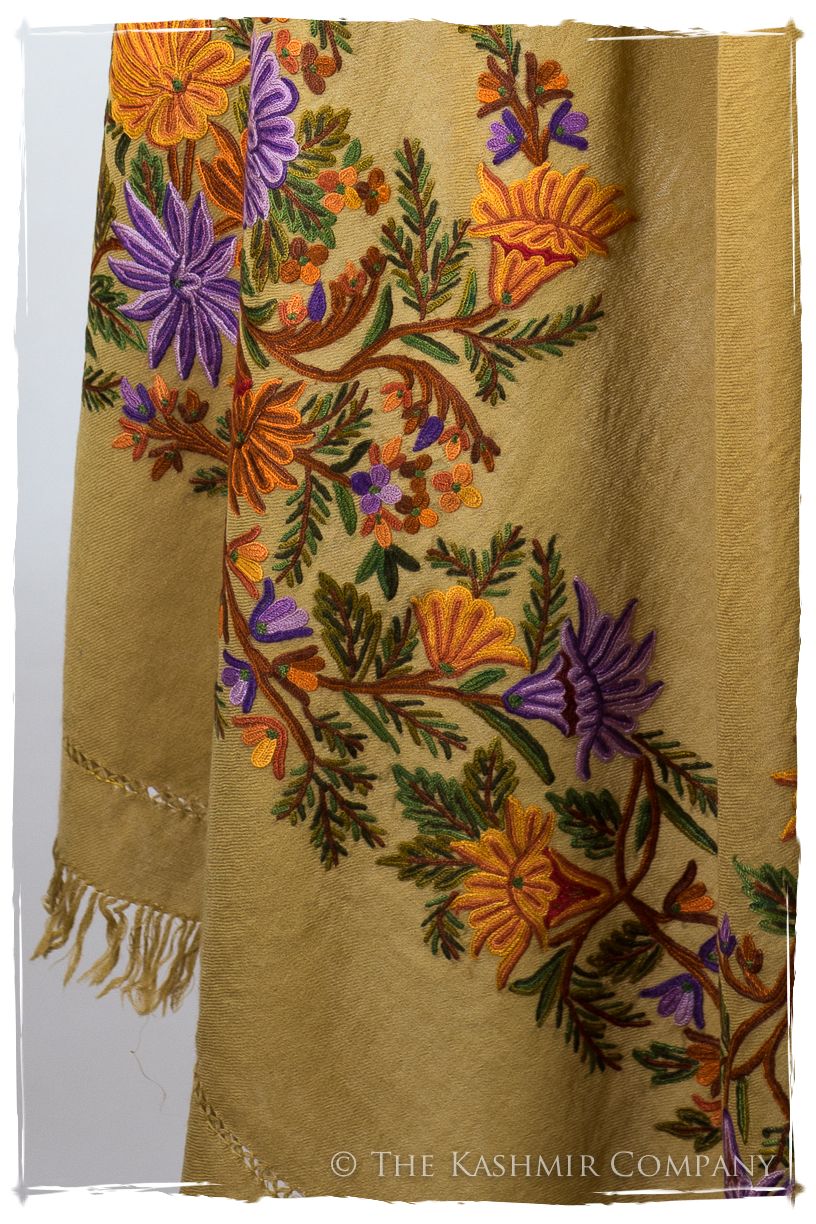 Jeanne de Frontierè Jardin Mascarade Shawl