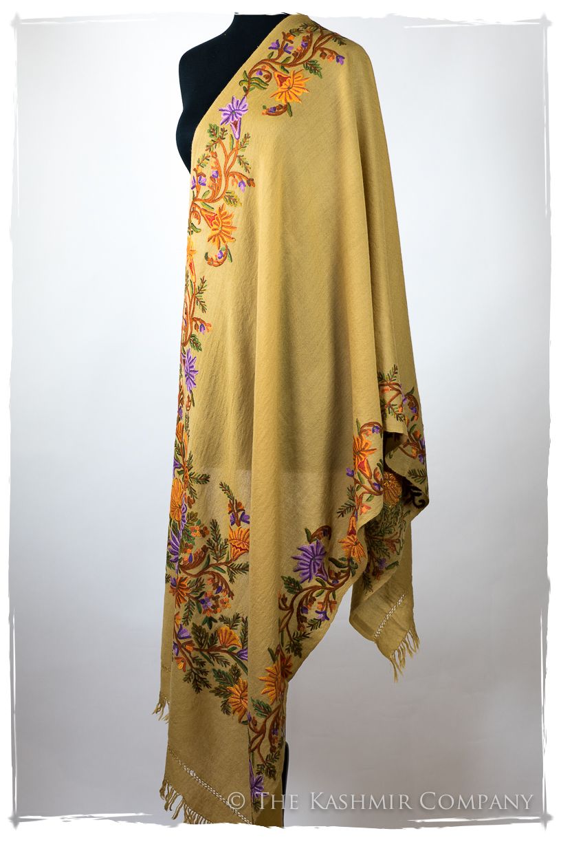 Jeanne de Frontierè Jardin Mascarade Shawl