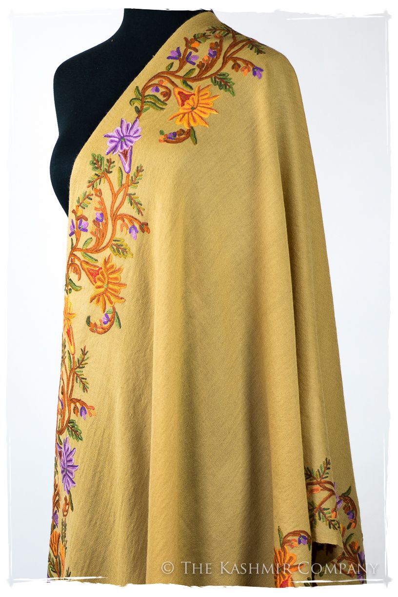Jeanne de Frontierè Jardin Mascarade Shawl