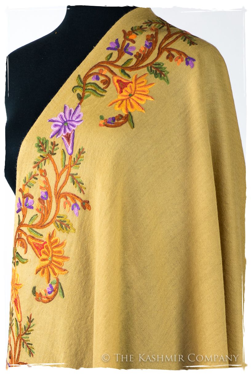 Jeanne de Frontierè Jardin Mascarade Shawl