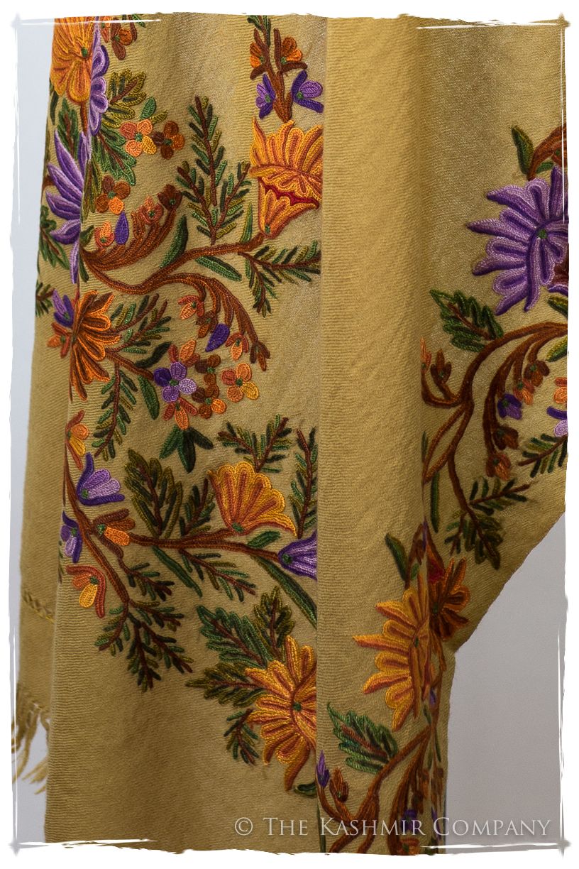 Jeanne de Frontierè Jardin Mascarade Shawl