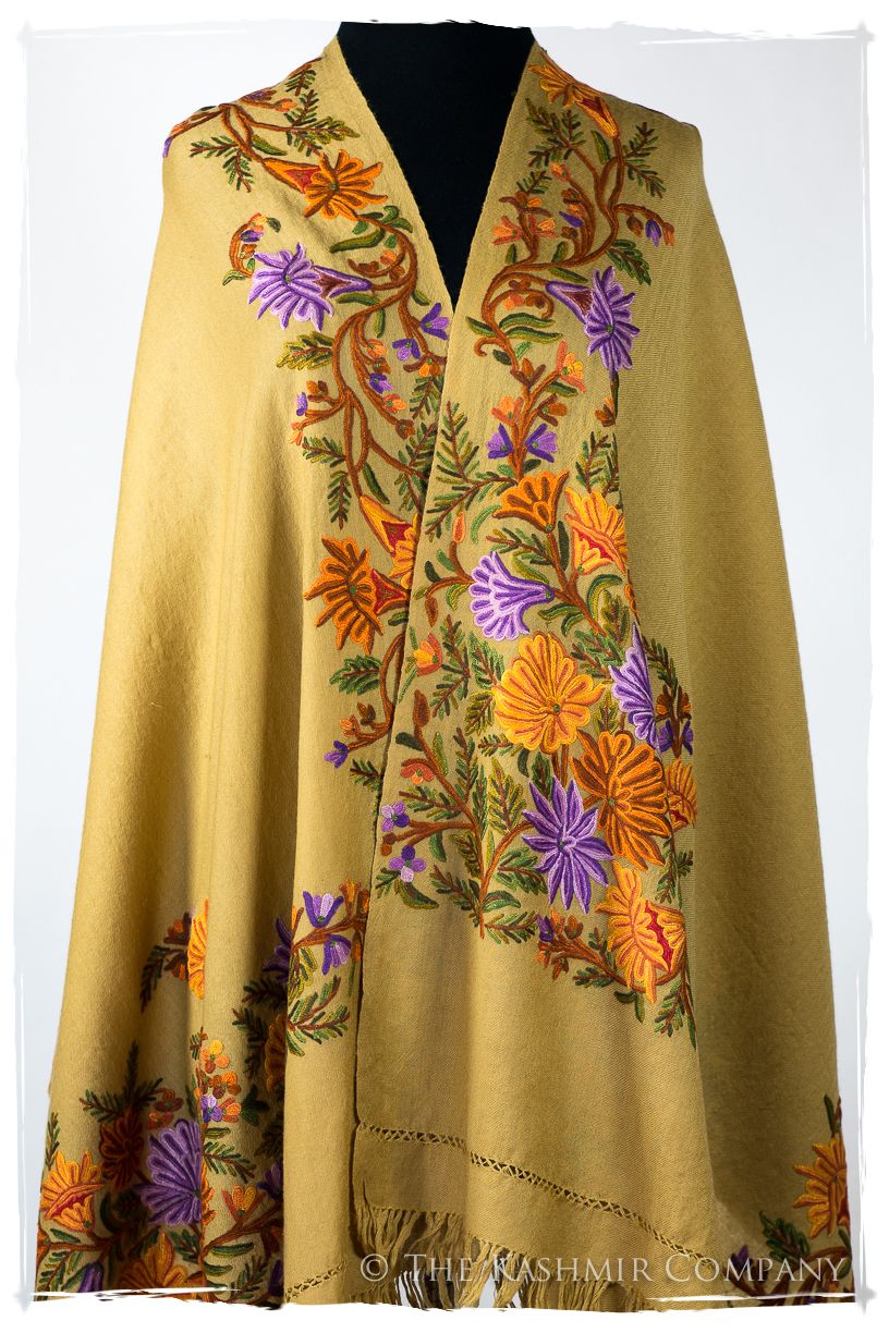 Jeanne de Frontierè Jardin Mascarade Shawl