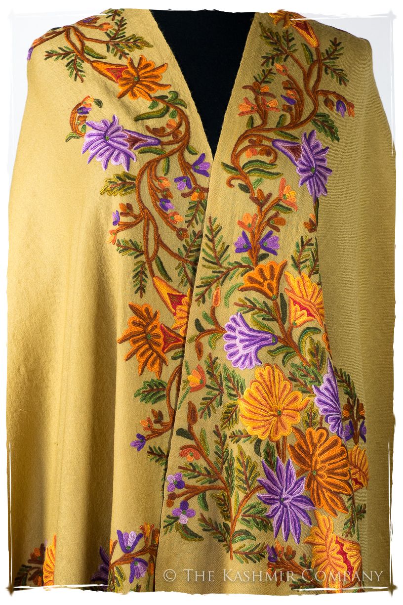Jeanne de Frontierè Jardin Mascarade Shawl