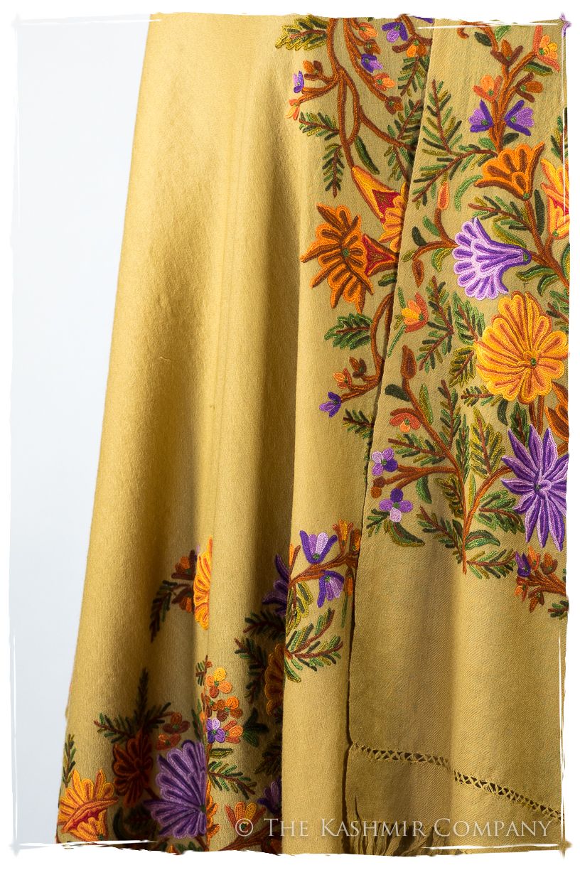 Jeanne de Frontierè Jardin Mascarade Shawl