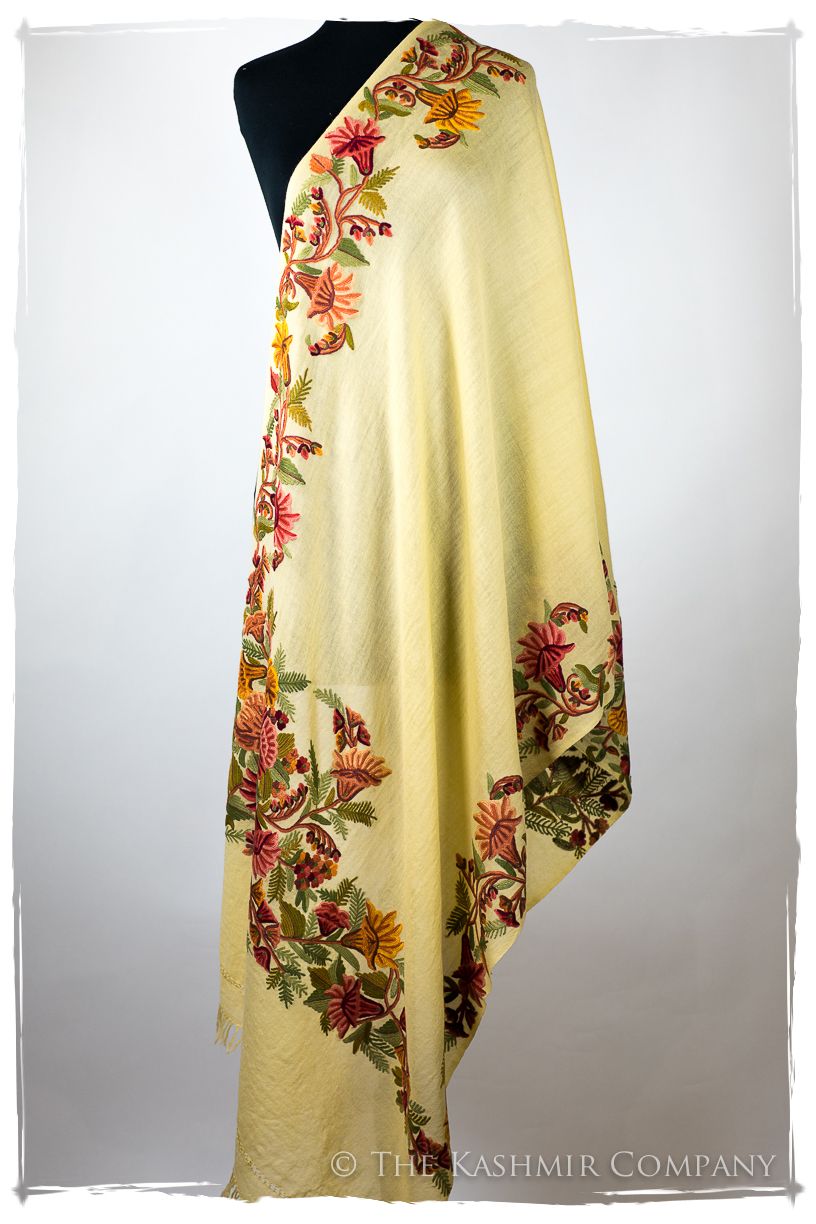 Juliette de Frontierè Jardin Mascarade Shawl