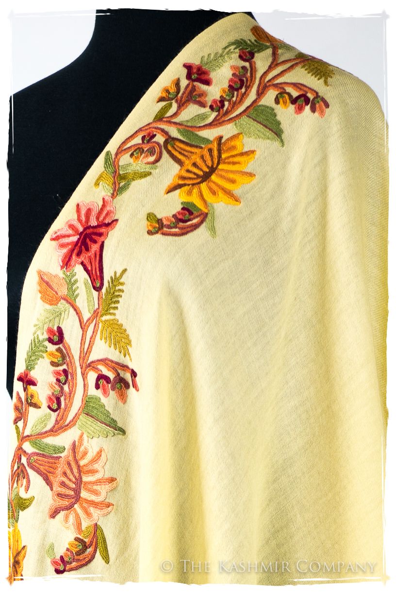 Juliette de Frontierè Jardin Mascarade Shawl