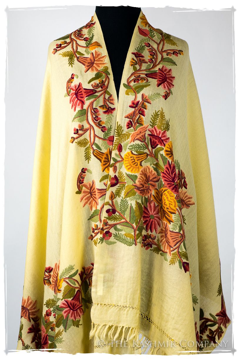 Juliette de Frontierè Jardin Mascarade Shawl