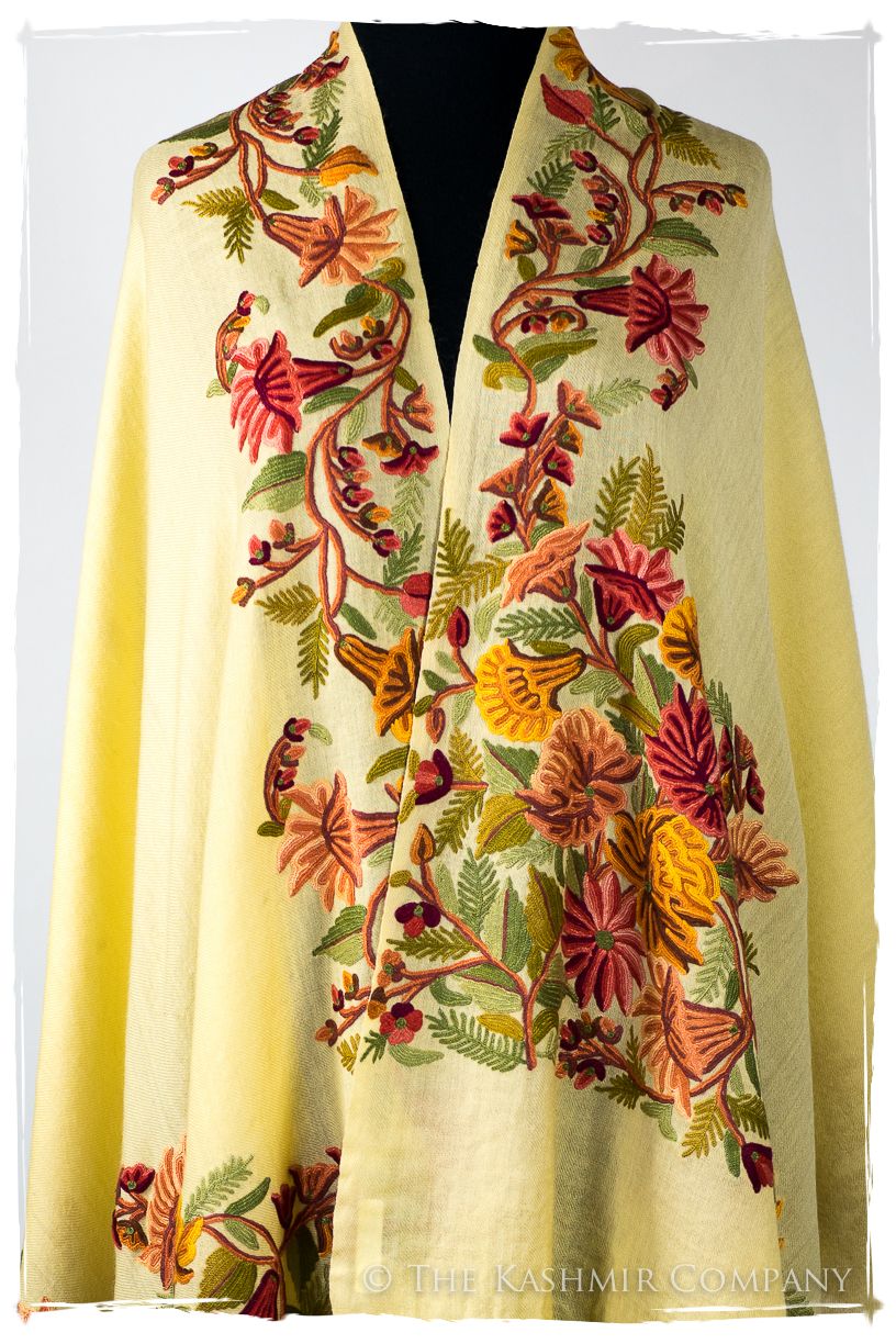 Juliette de Frontierè Jardin Mascarade Shawl