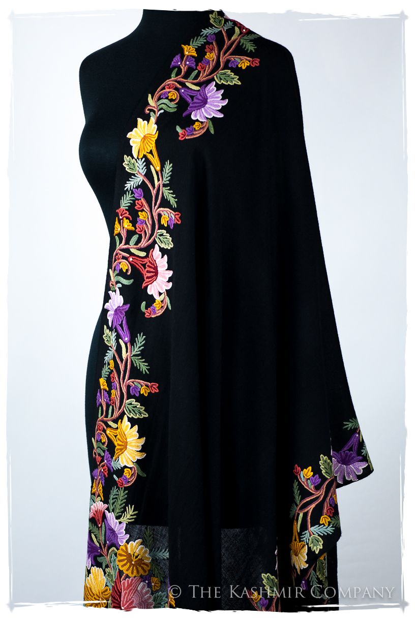 Stéphane de Frontierè Jardin Mascarade Shawl