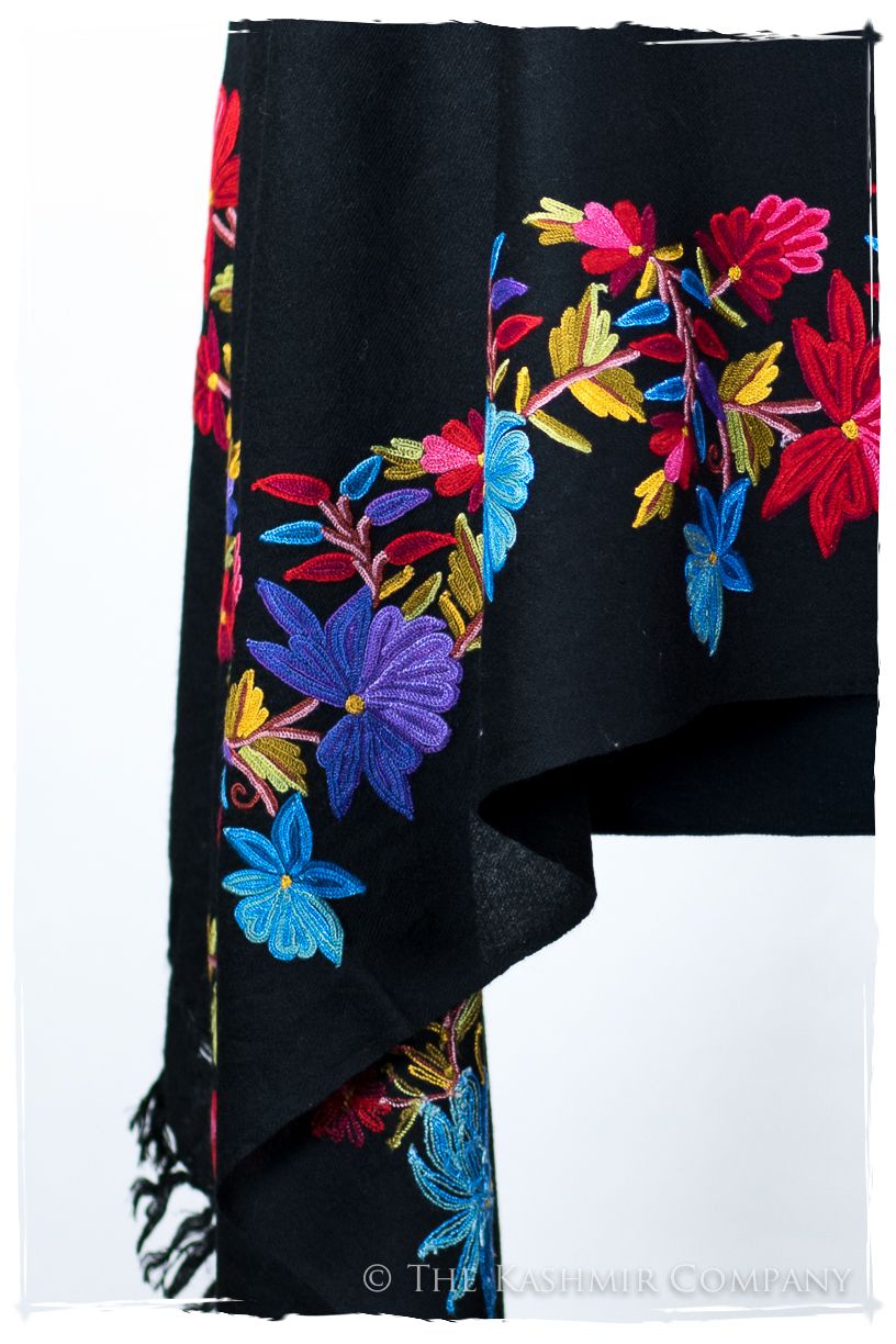 Charlotte de Frontierè Jardin Mascarade Shawl