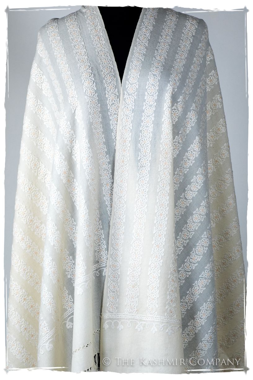 Champs d'ivoire Blanc en Afrique Notre Dame Shawl