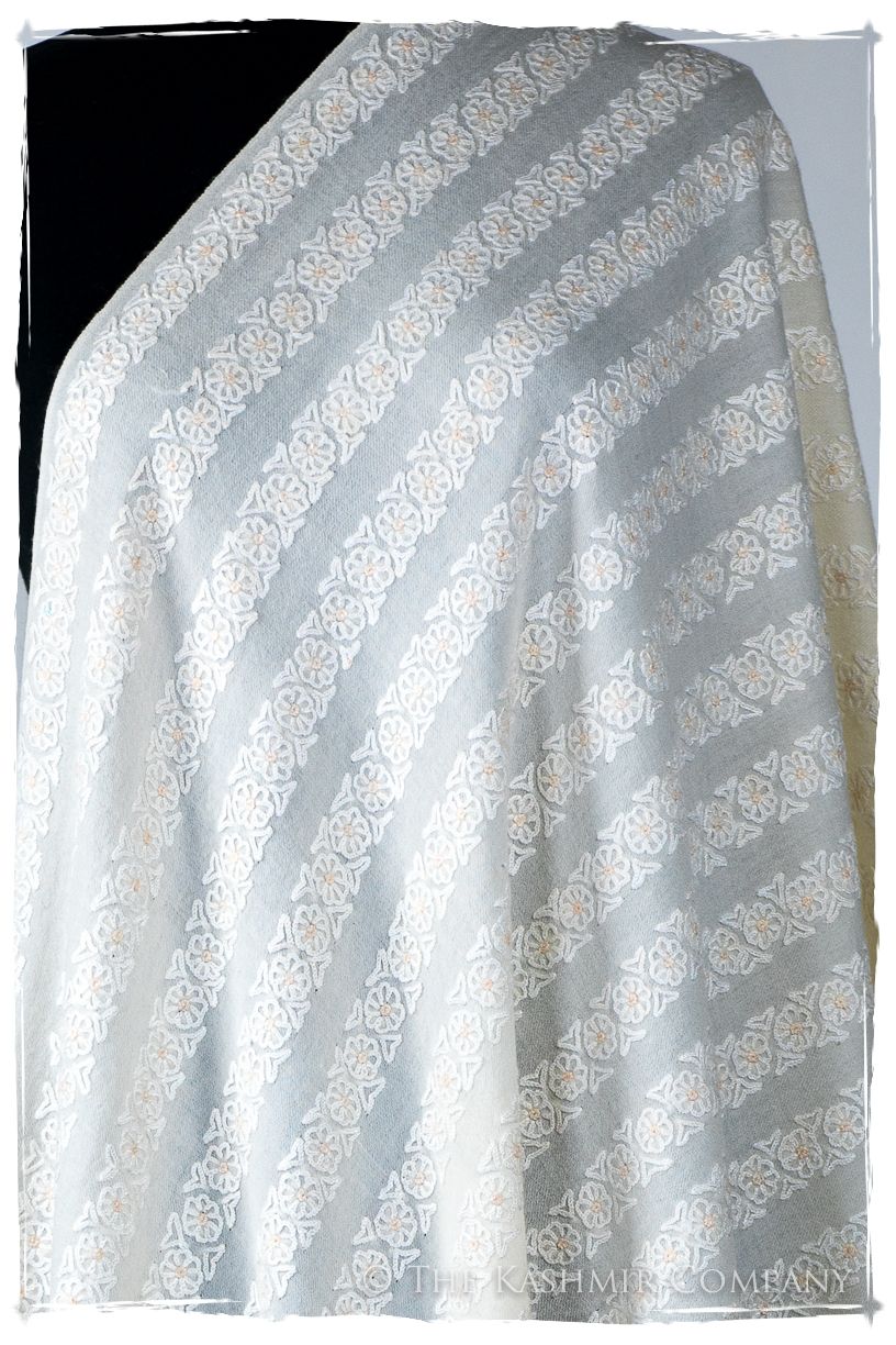 Champs d'ivoire Blanc en Afrique Notre Dame Shawl
