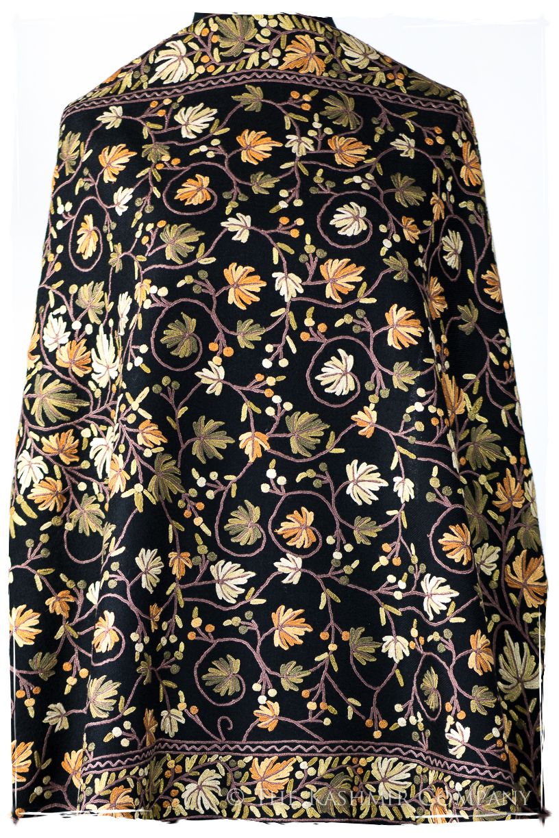 Jardin érable de la Vie Noir Antiquaires Shawl
