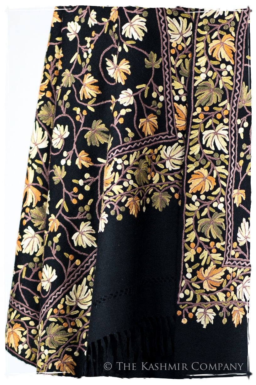 Jardin érable de la Vie Noir Antiquaires Shawl