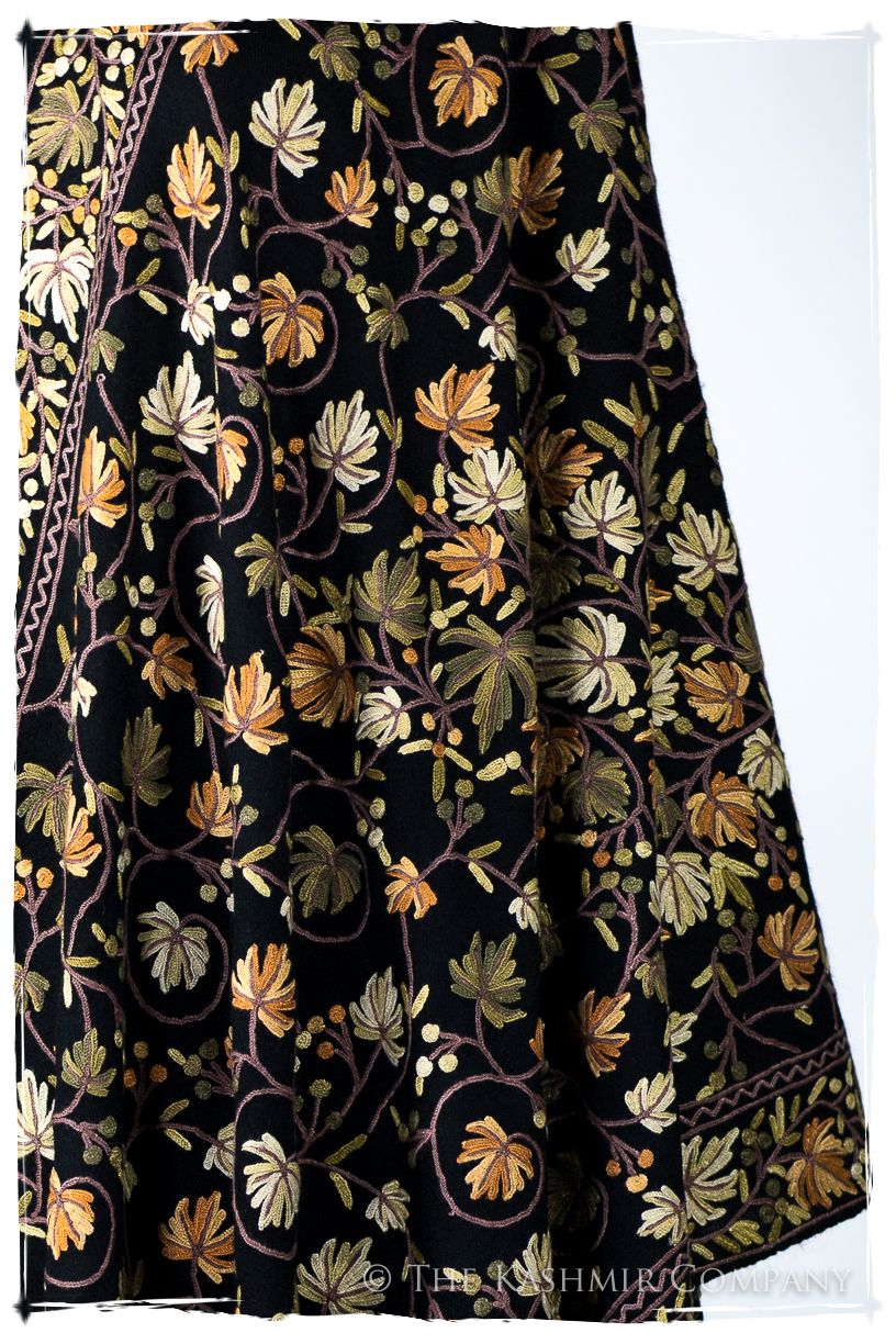 Jardin érable de la Vie Noir Antiquaires Shawl