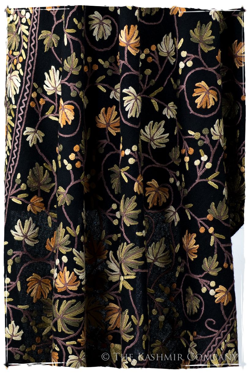 Jardin érable de la Vie Noir Antiquaires Shawl