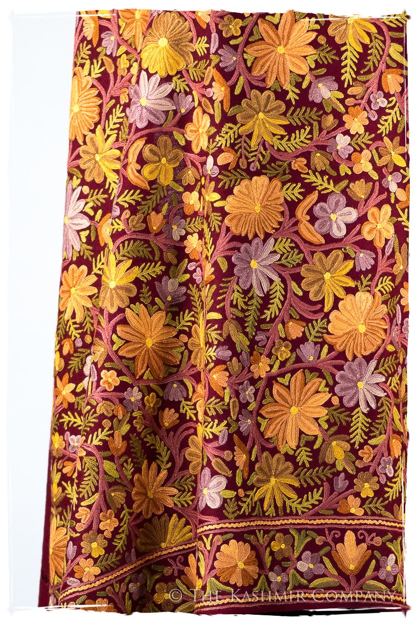 Jardin de Bordeaux Mélanie Cachemire Antiquaires Shawl