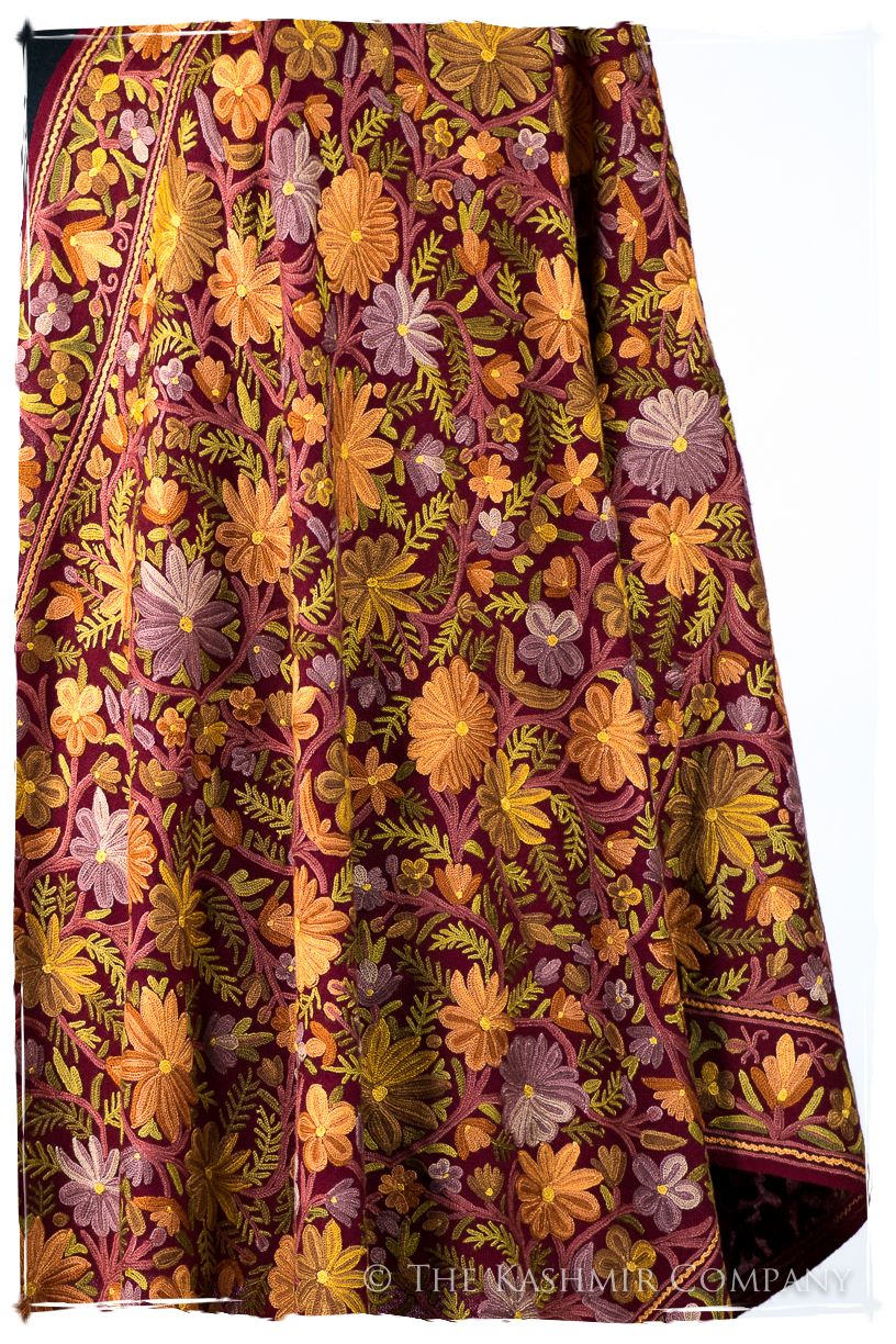 Jardin de Bordeaux Mélanie Cachemire Antiquaires Shawl