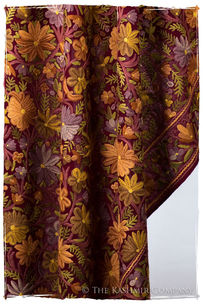 Jardin de Bordeaux Mélanie Cachemire Antiquaires Shawl