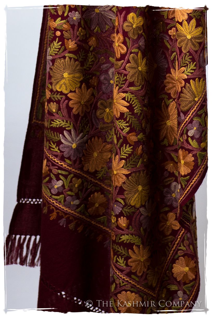 Jardin de Bordeaux Mélanie Cachemire Antiquaires Shawl