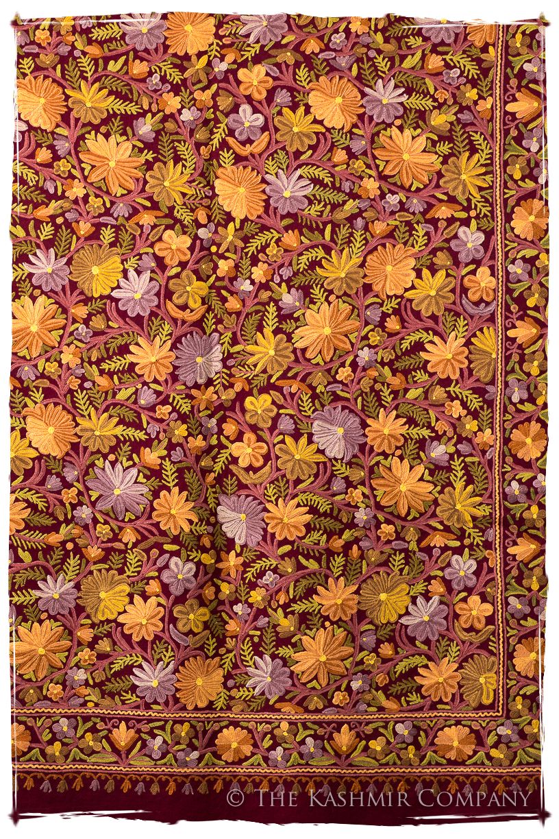 Jardin de Bordeaux Mélanie Cachemire Antiquaires Shawl