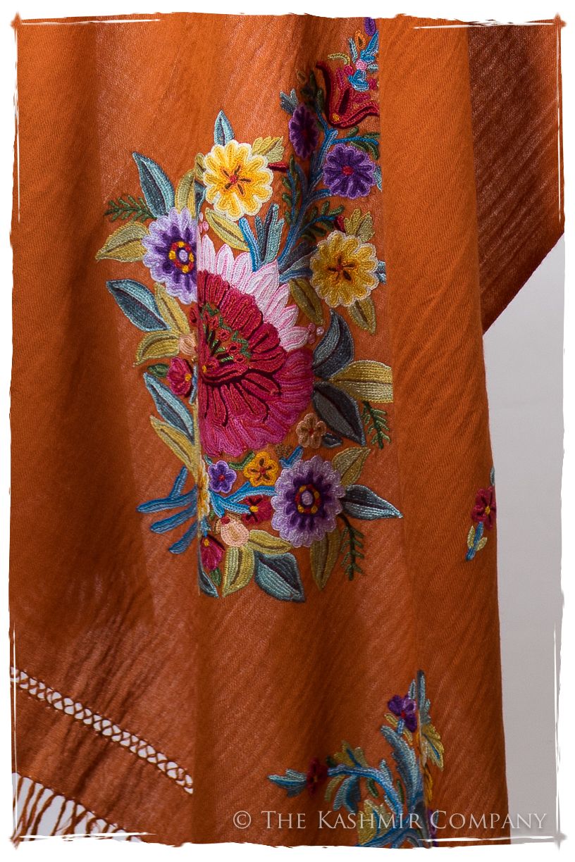 Bouquet de Aléxandrine Méditerranéen Provence Shawl