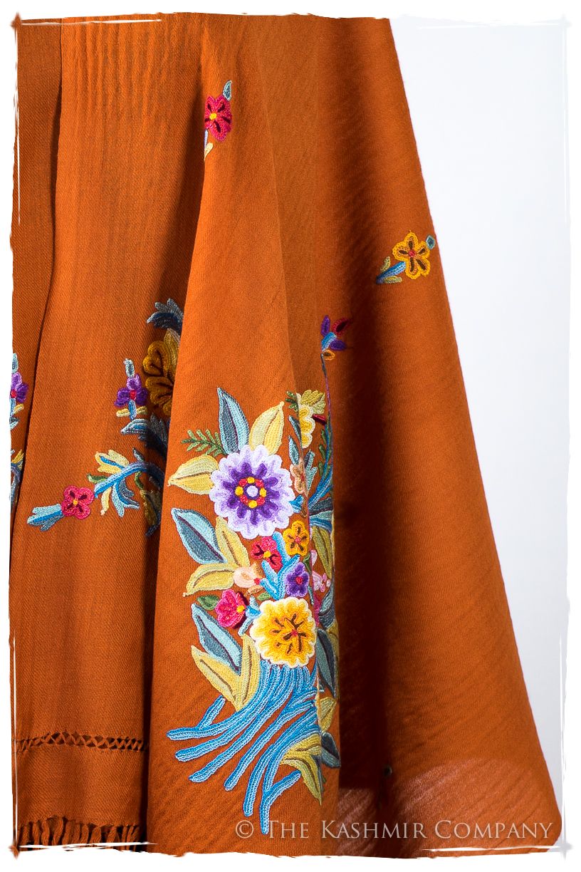 Bouquet de Aléxandrine Méditerranéen Provence Shawl