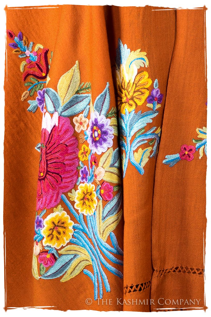 Bouquet de Aléxandrine Méditerranéen Provence Shawl