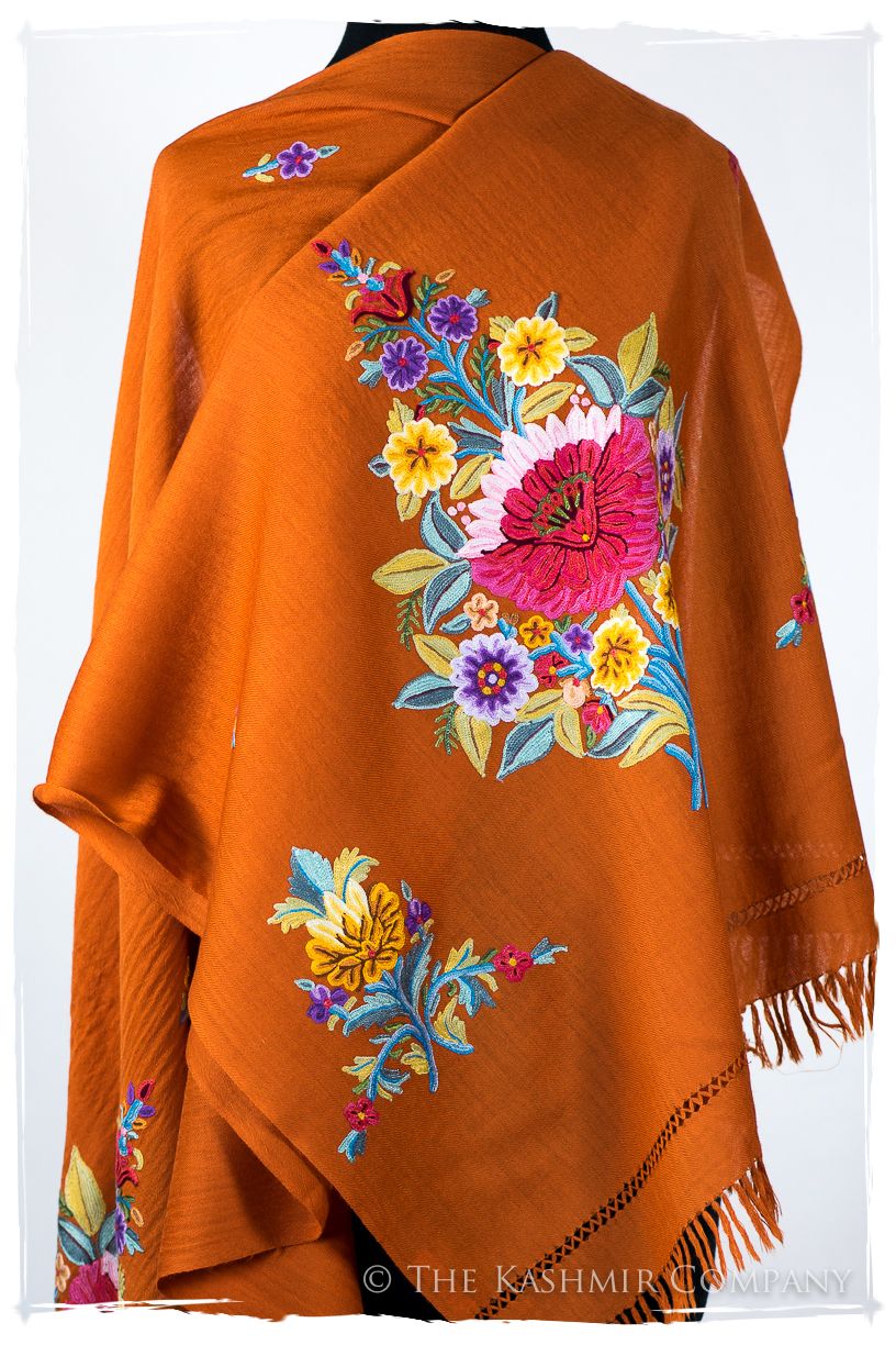 Bouquet de Aléxandrine Méditerranéen Provence Shawl