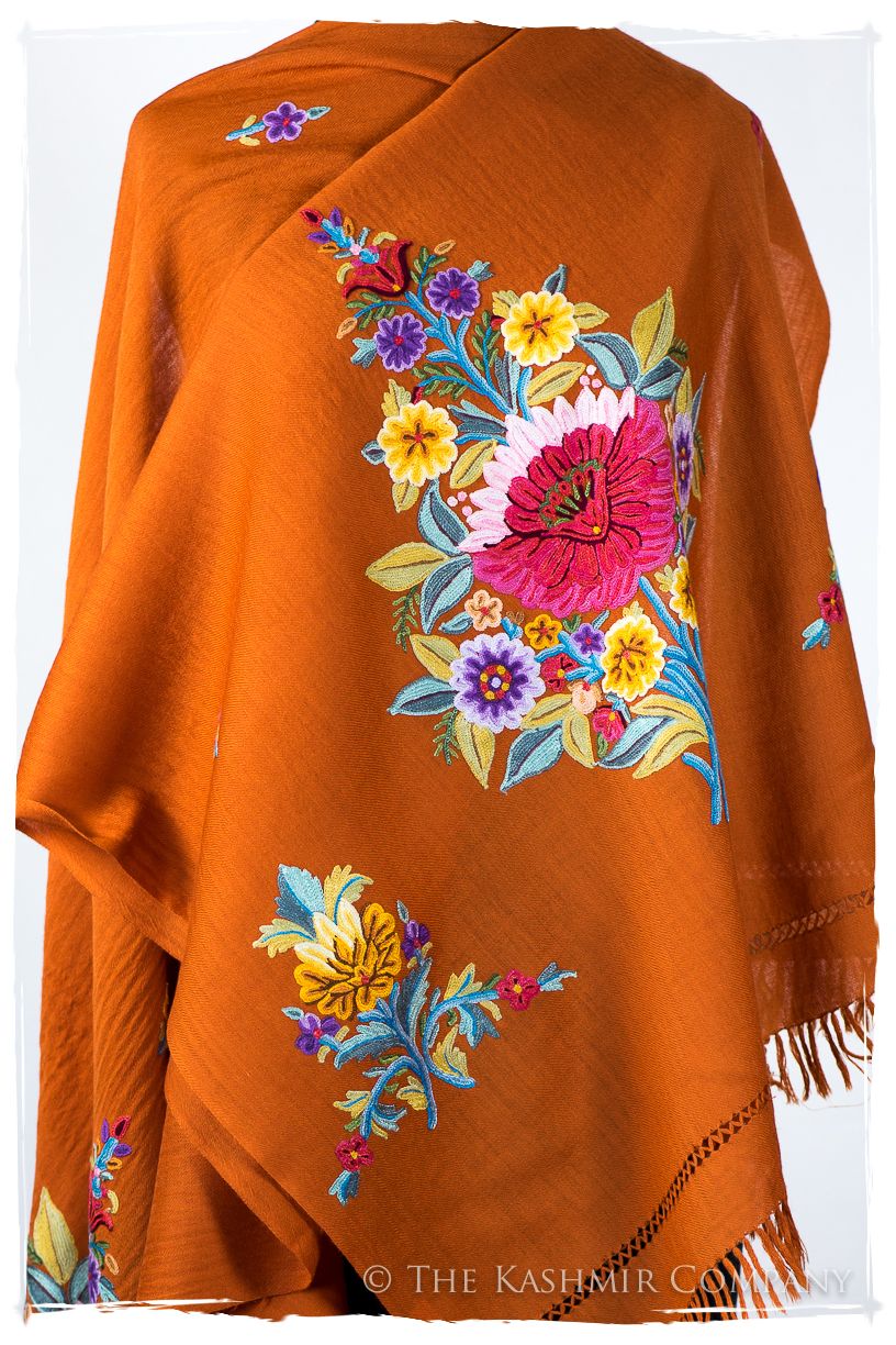 Bouquet de Aléxandrine Méditerranéen Provence Shawl