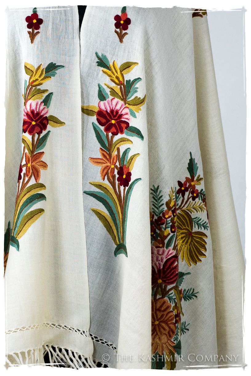 Bouquet de Eglantine Méditerranéen Provence Shawl