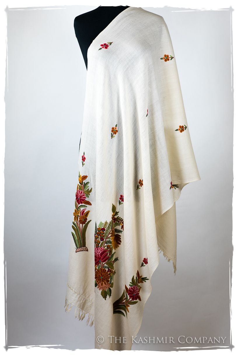 Bouquet de Ernestine Méditerranéen Provence Shawl