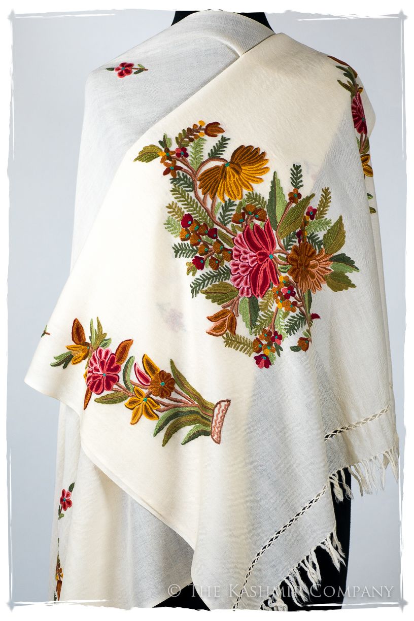 Bouquet de Ernestine Méditerranéen Provence Shawl