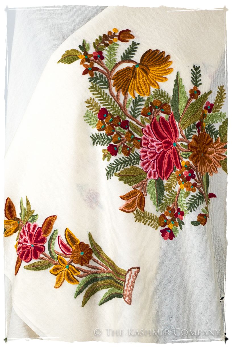 Bouquet de Ernestine Méditerranéen Provence Shawl