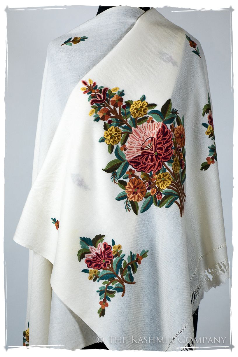 Bouquet de Étiennette Méditerranéen Provence Shawl