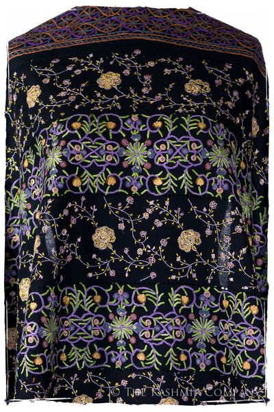 Trois Embroideries Soirée Palais Impérial Française Antiquaires Shawl