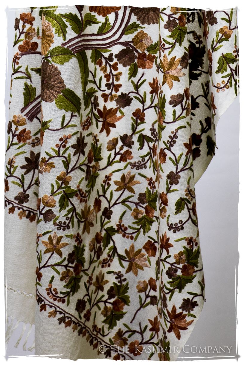 Jardin de Chèvrefeuille Notre Dame Shawl