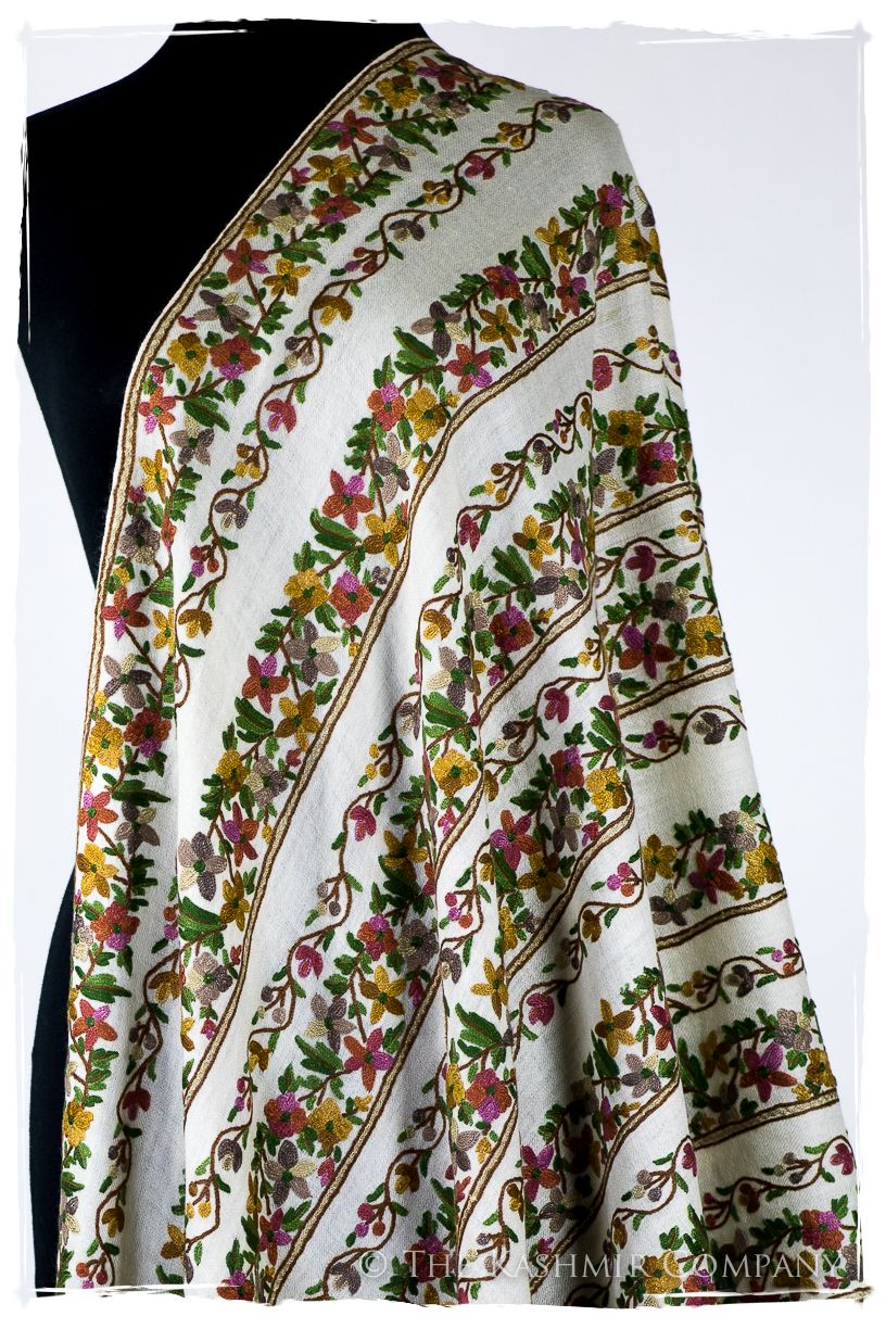 Jardin de Violette Africaine Notre Dame Shawl