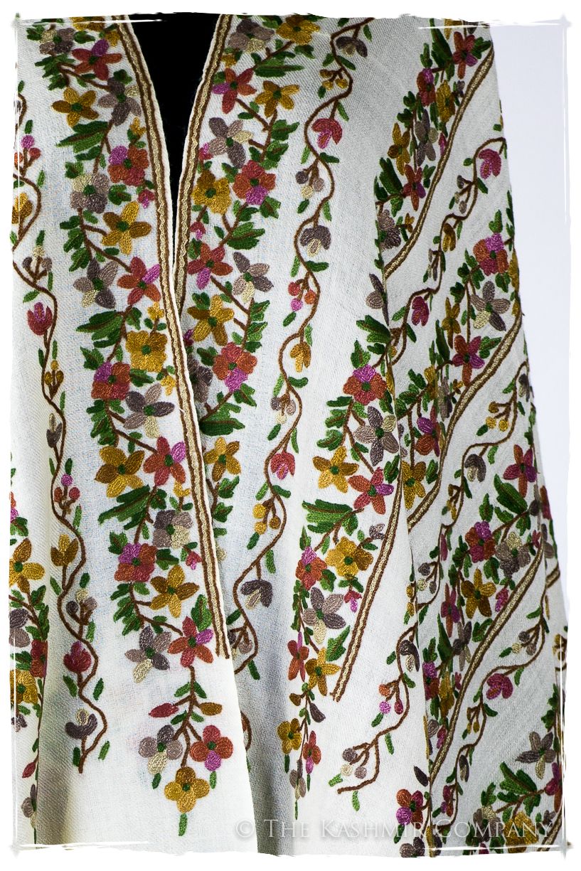 Jardin de Violette Africaine Notre Dame Shawl