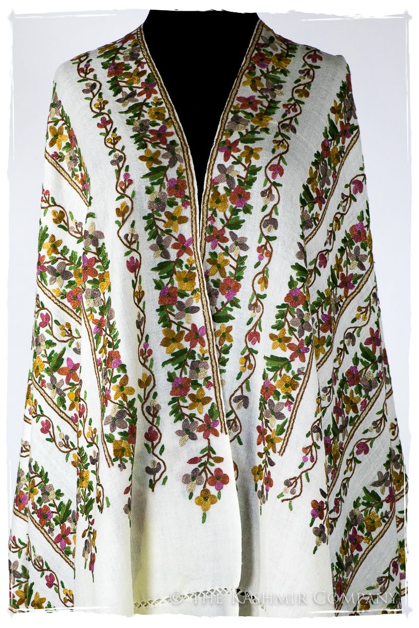 Jardin de Violette Africaine Notre Dame Shawl
