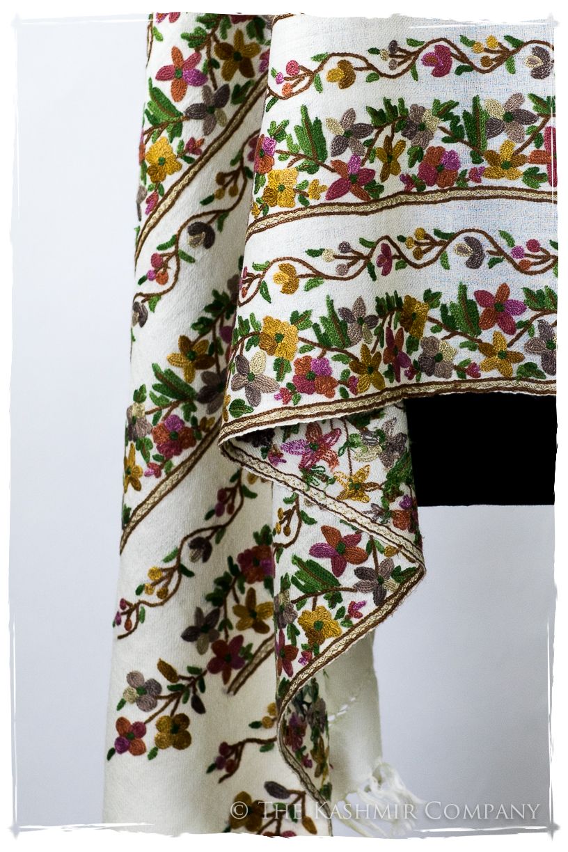 Jardin de Violette Africaine Notre Dame Shawl