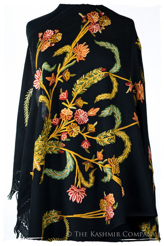 Française Bouquet de Adélaïde Provence Shawl