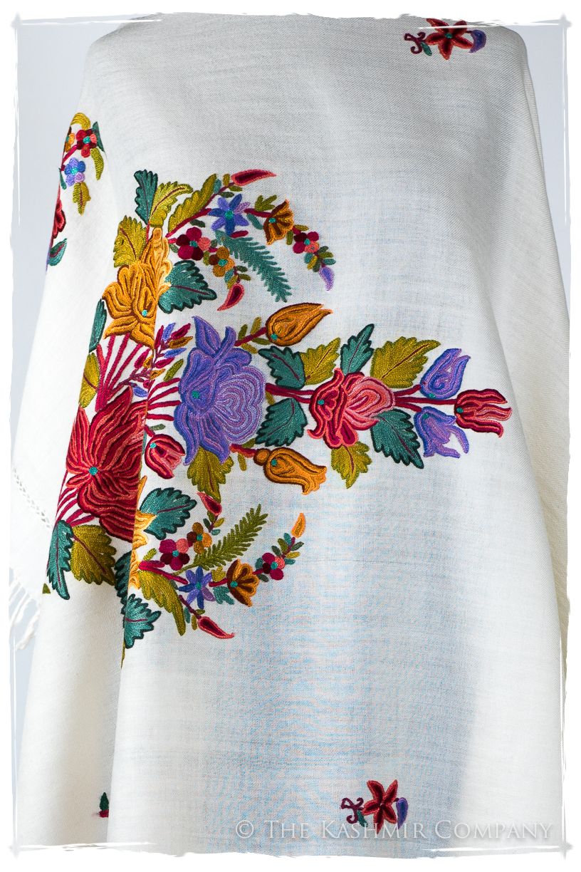 Française Bouquet de Roses Joséphine Provence Shawl