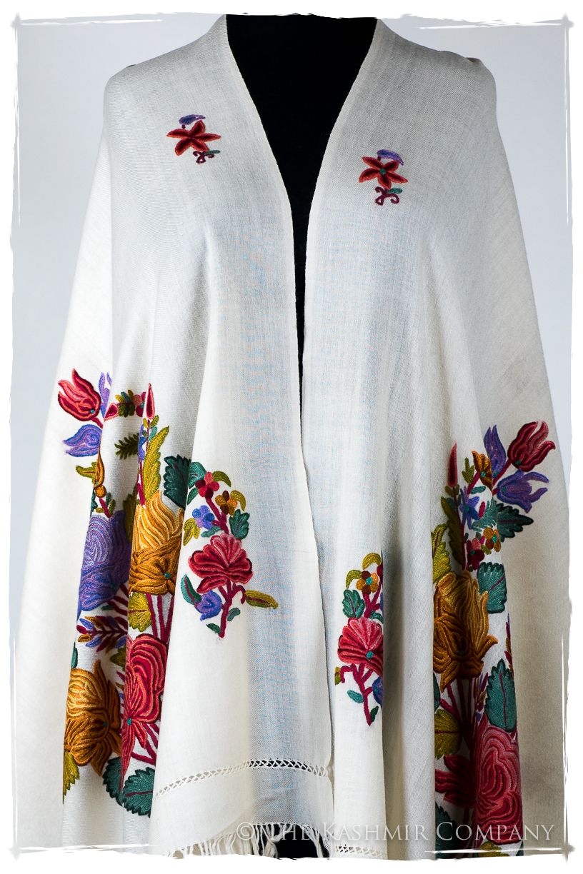 Française Bouquet de Roses Joséphine Provence Shawl