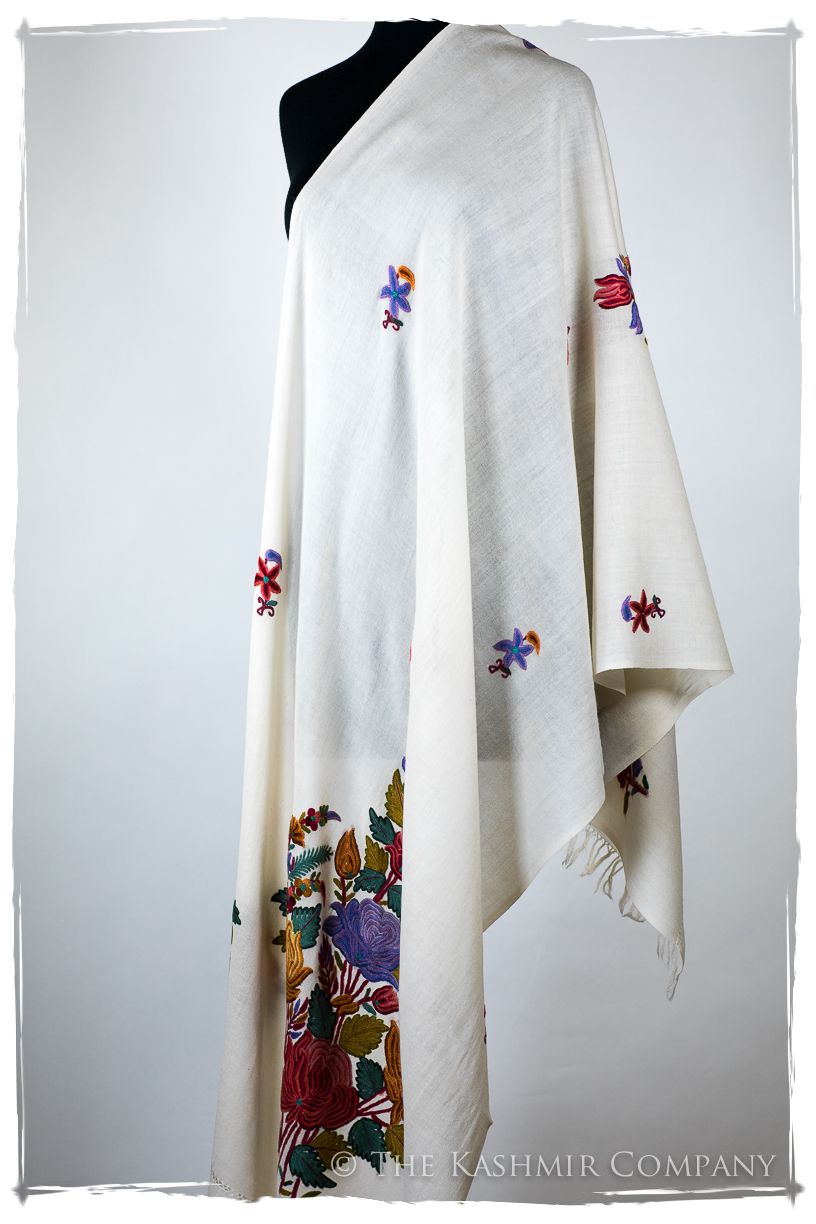 Française Bouquet de Roses Joséphine Provence Shawl